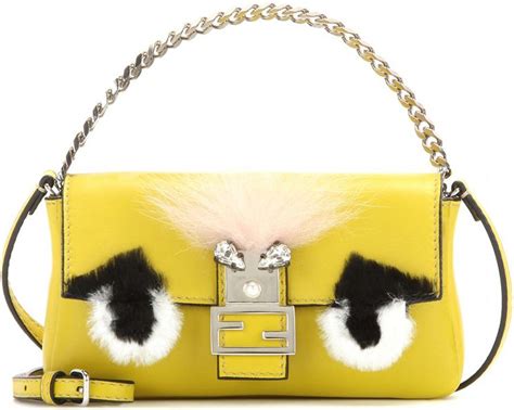 fendi micro baguette fur|genuine fendi baguette.